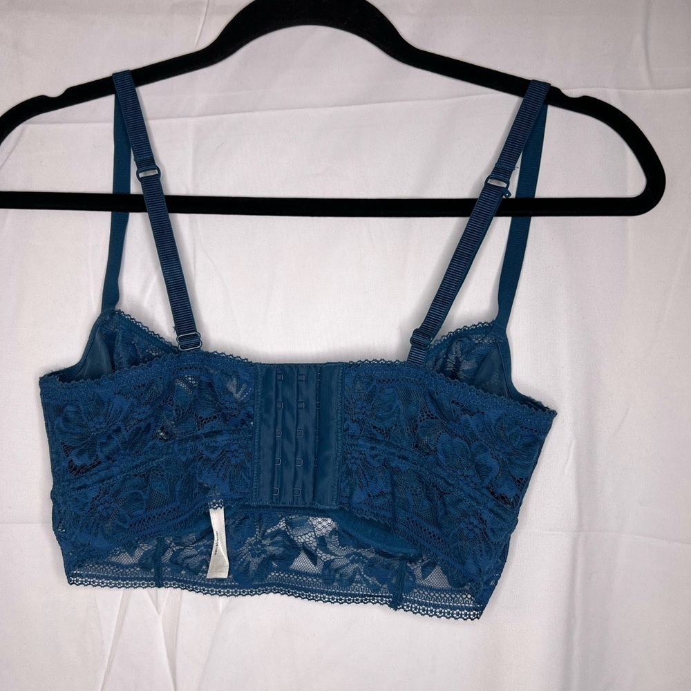 Free People Sorento Demi Lace Longline Underwire Bra (32DD) - Picture 5 of 7